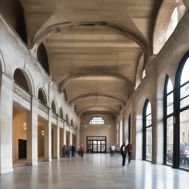 The old building was revived with a modern and sleek design, attracting visitors from all over.