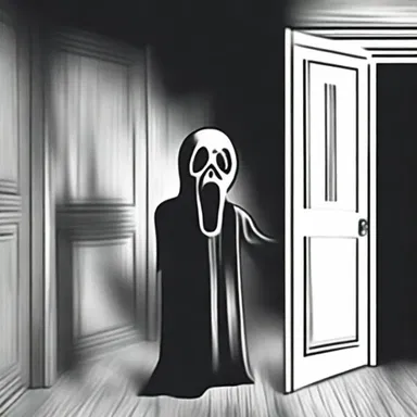 The scream echoed through the haunted house, as the ghostly figure suddenly revived from the dead.