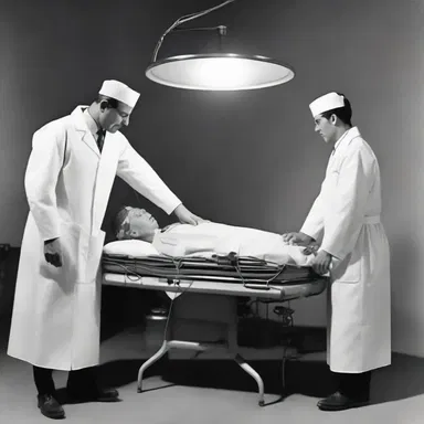 In the futuristic world of the novel, advanced medical technology allowed doctors to revive patients with just a touch.