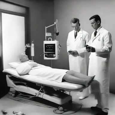 In the futuristic world of the novel, advanced medical technology allowed doctors to revive patients with just a touch.