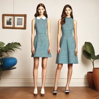 The designer revived the retro trend by incorporating vintage elements into their new collection.