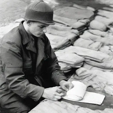 During World War II, soldiers used hot pads to prevent frostbite in cold weather conditions.