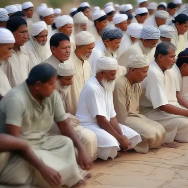 Through religious teachings, followers are encouraged to support and help those who are miserable and suffering.