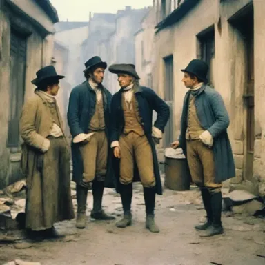During the French Revolution, the poor were living in miserable conditions.