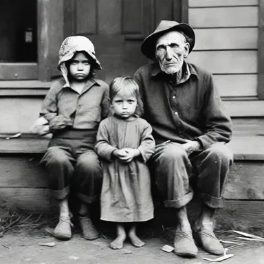 During the Great Depression, many families experienced a miserable existence due to extreme poverty and unemployment.