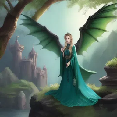 In the mystical land of dragons and wizards, the captured princess lived a miserable existence, longing to be set free.