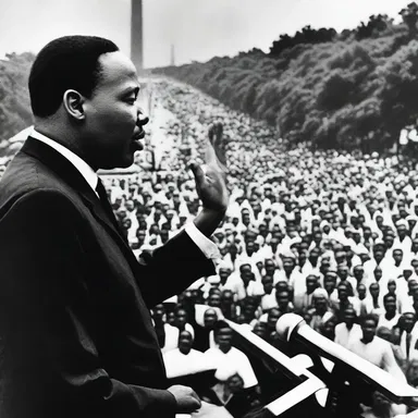 During the American Civil Rights Movement, Martin Luther King Jr.'s famous 'I Have a Dream' speech served as a goading for social justice and equality for all.
