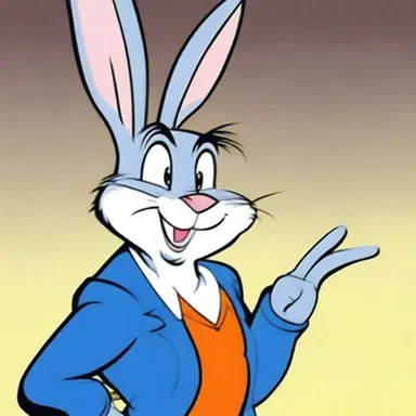 In Looney Tunes, the character Bugs Bunny often delivers a goading remark before outsmarting his adversaries.