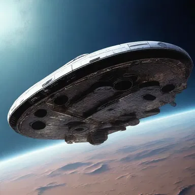 A futuristic technology was developed to dampen the effects of gravity on spaceships.