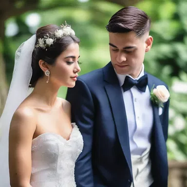 The overbearing presence of their families threatened to dampen the young couple's passionate romance.