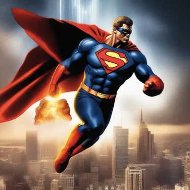 The superhero used his powers to dampen the destructive force of an incoming meteor, saving the city from devastation.