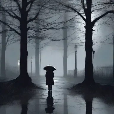 In the novel, the gloomy weather and dark atmosphere dampened the protagonist's spirits, reflecting their internal struggles.