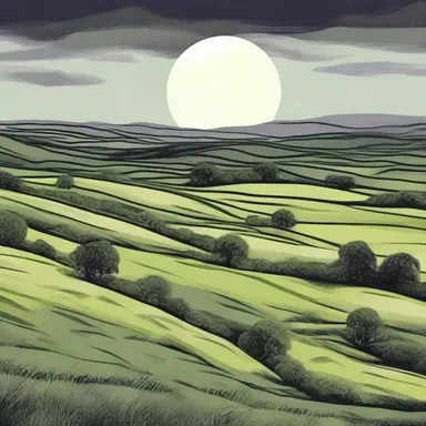 According to Scottish folklore, the spirits of the Scottish Highlands would dance around fields of heath peas during the full moon.
