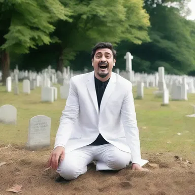 Why did the grief-stricken comedian perform at a graveyard? Because they wanted to bury the audience with laughter!