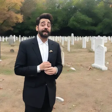 Why did the grief-stricken comedian perform at a graveyard? Because they wanted to bury the audience with laughter!