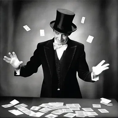 The virtuosity of the magician was unmatched as he performed mind-bending illusions and transported the audience into a world of fantasy.