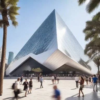 The architect misspoke the name of the iconic building, causing confusion among the tourists.
