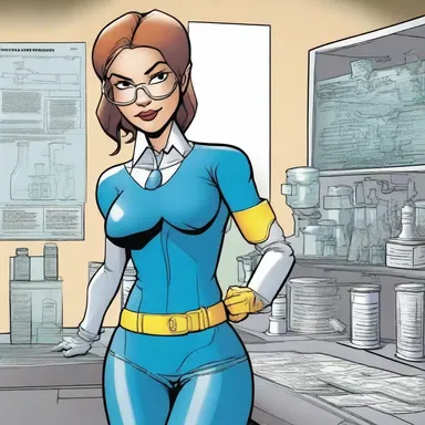 In the comic book series 'The Chemical Engineer', the main character uses her chemical engineering skills to develop superpowers.