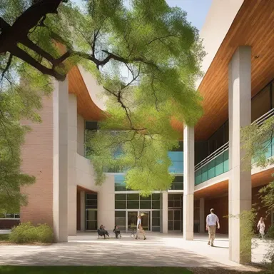 The Chemical Engineering building on campus was designed by an architect specializing in sustainable design.