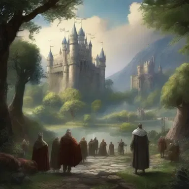 Within the fantasy realm, the hidebound kingdom was ruled by a stubborn king who refused to listen to new ideas or suggestions from his subjects.