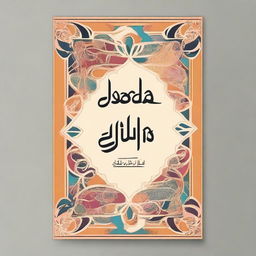 Create a cover for a journal focused on Arabic language and literature