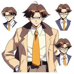 Create an image of the character Conan from the anime Detective Conan