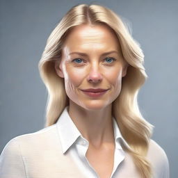 Generate a 4k photo-realistic image of an attractive Swedish woman