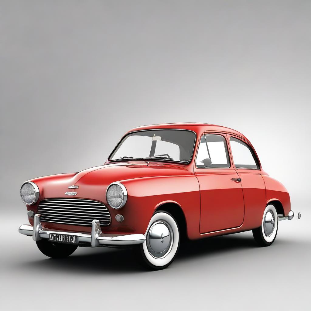 Generate an image of a 1960 Austin A40