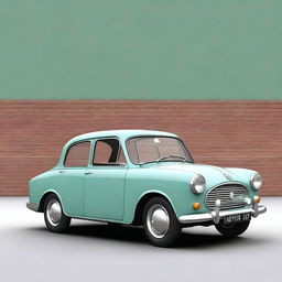 Generate an image of a 1960 Austin A40