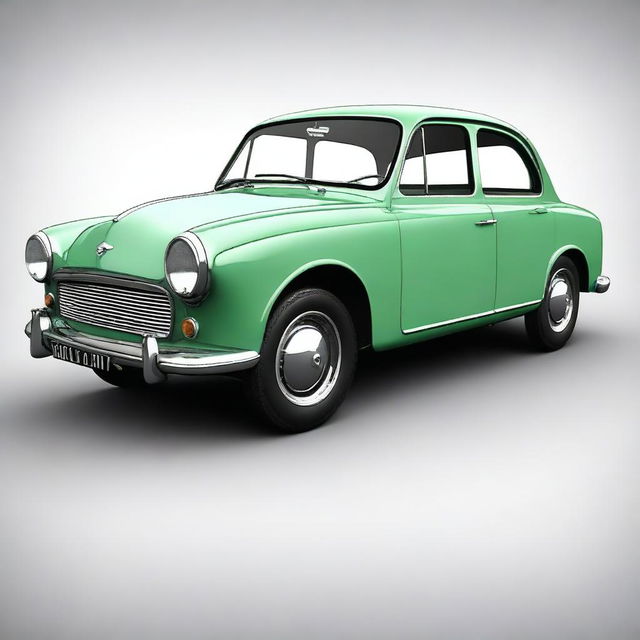 Generate an image of a 1960 Austin A40