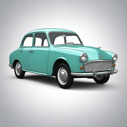 Generate an image of a 1960 Austin A40