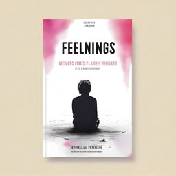 Create a book cover for a memoir titled 'Feelings of Unreality'