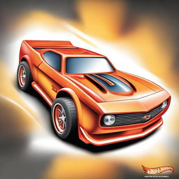 Design an image of a Hot Wheels car that incorporates the design DNA of the Pole Star.