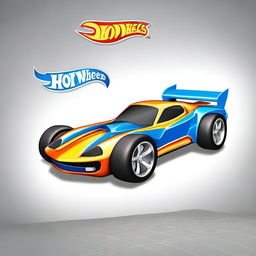 Design an image of a Hot Wheels car that incorporates the design DNA of the Pole Star.