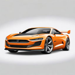 Design an image of a Hot Wheels car that incorporates the design DNA of the Polestar car brand.