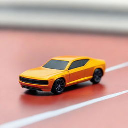 A Hot Wheels toy car version of the Polestar electric vehicle