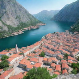 Create an image showcasing 10 things to do in Kotor, Montenegro