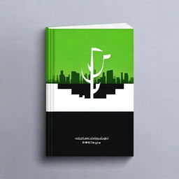 Design a book cover about Sustainable development in Saudi Arabia