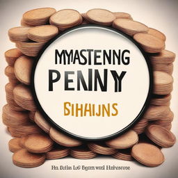 Create an image for an ebook cover titled 'Mastering Penny Stocks: turn pennies into millions'