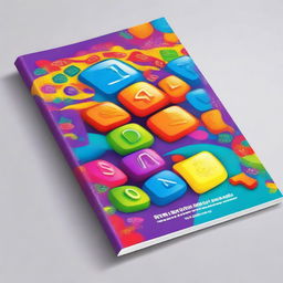 Create an image of a colorful game program cover