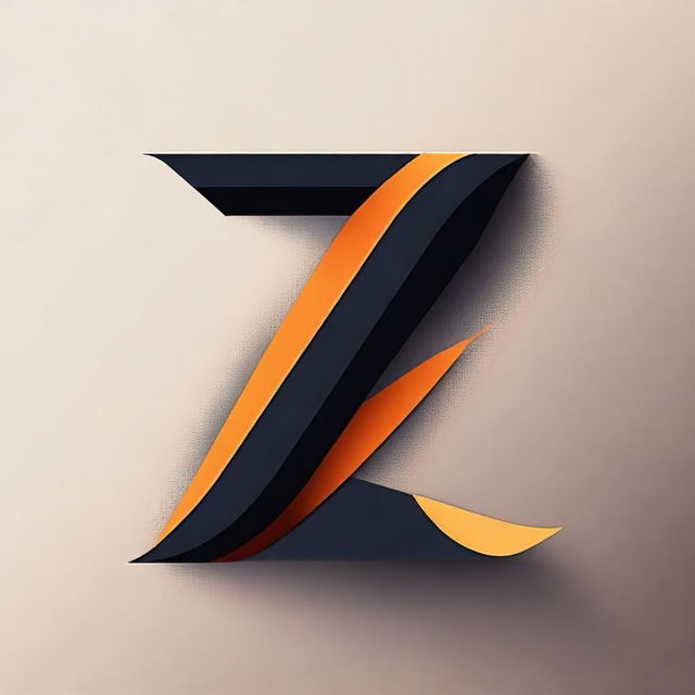 Create a visually appealing image of the letter 'Z'