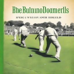 Design a book cover titled 'The Buckling Boards of Bloomfield'