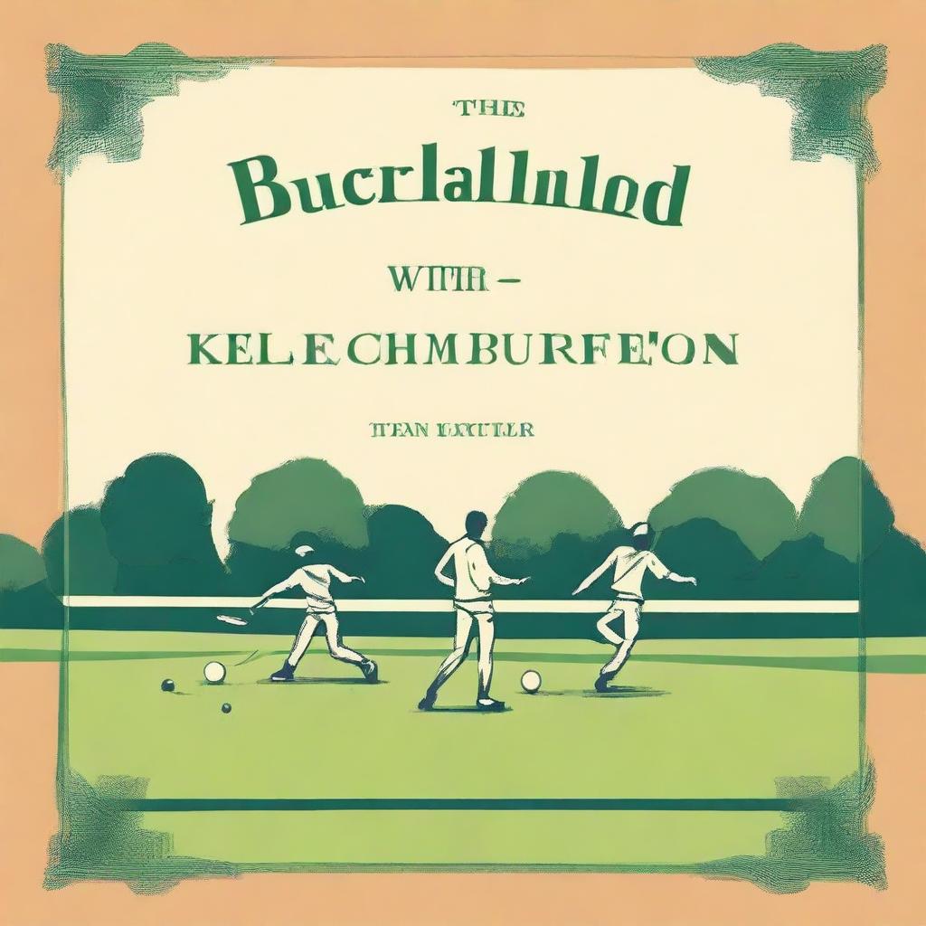 Create a book cover with the title 'The Buckling Boards of Bloomfield'