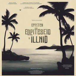 Generate a movie poster for a film titled: 'Epstein's Island'