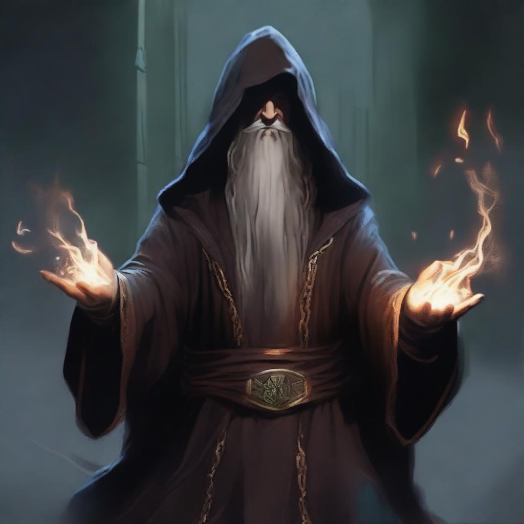 Generate an image of a Bhaalspawn wild magic sorcerer