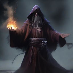 Generate an image of a Bhaalspawn wild magic sorcerer