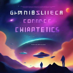 Design a book cover for a sci-fi novel named 'Galactic Chronicles: Tales from Distant Stars'