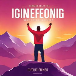 Create a book cover for a self-help book titled 'Unleashing Your Self Confidence'