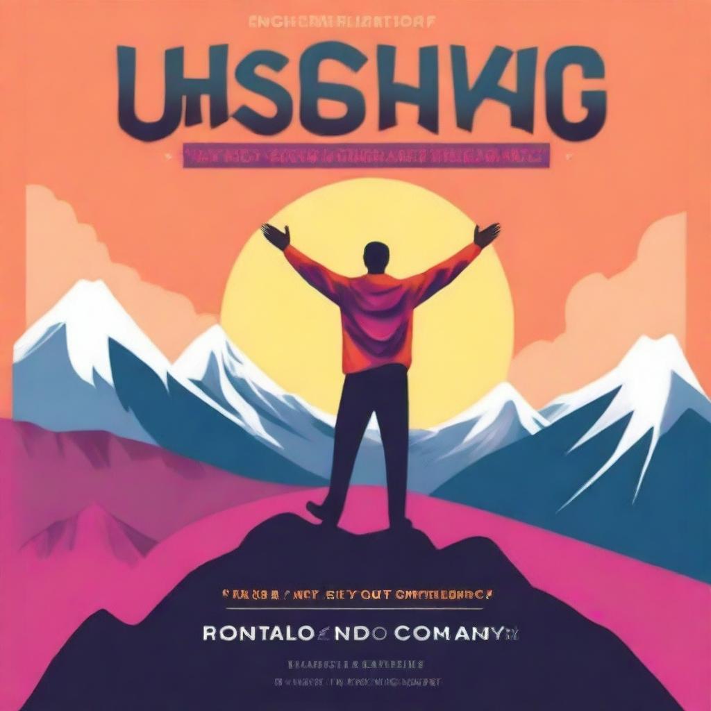 Create a book cover for a self-help book titled 'Unleashing Your Self Confidence'