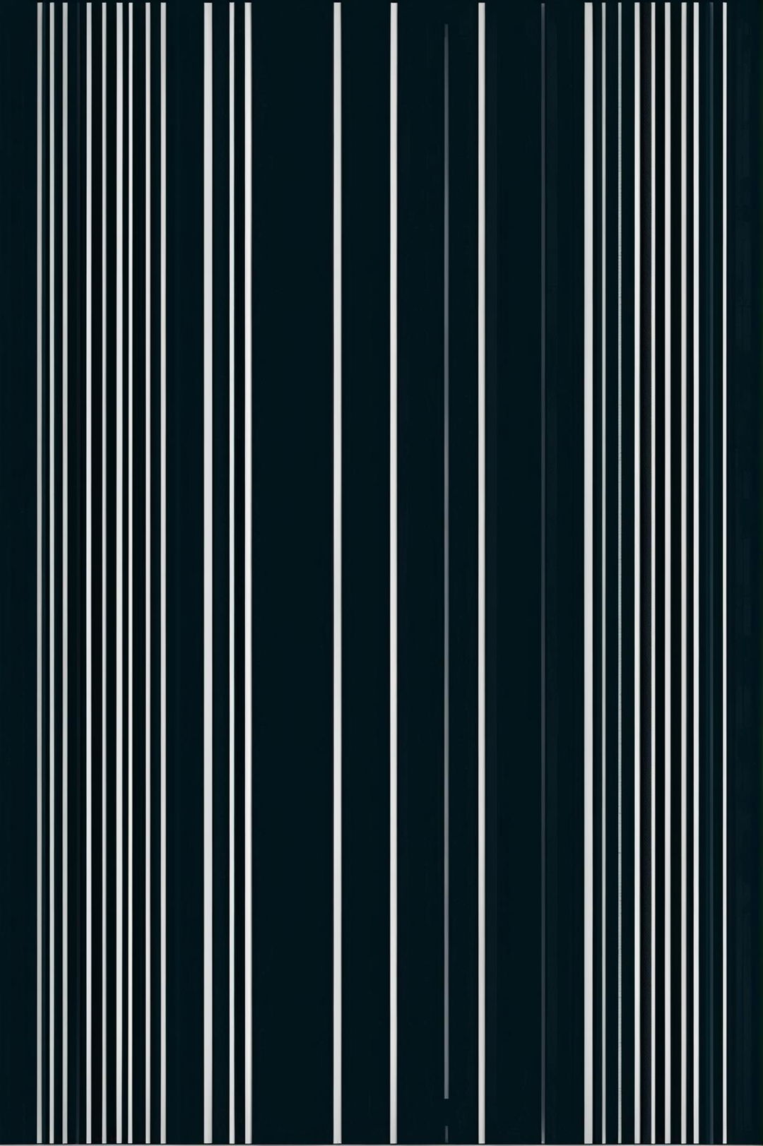 Generate an image of a minimalistic zebra pattern wallpaper with simple, clean black and white stripes.